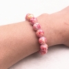 Bracelet style marbre - rose