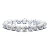 Bracelet Pierre Naturelle - Blanc
