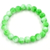 Bracelet Pierre d'Améthyste - vert pomme