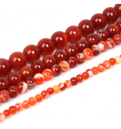 Perles rouges