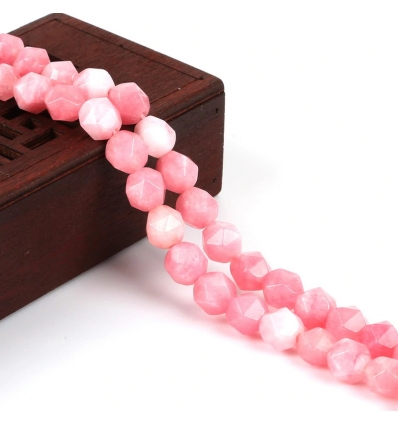 Perles Damas - rose pâle - Bracelet sur mesure