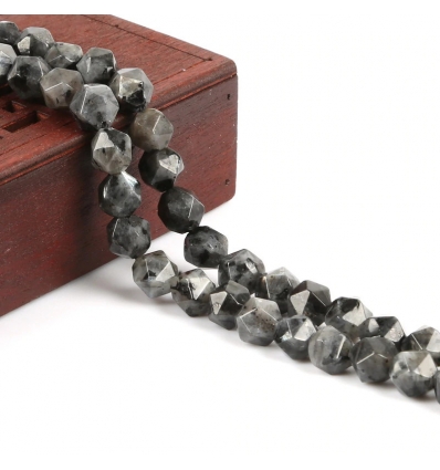 Perles Damas - noir - Bracelet sur mesure