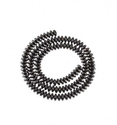 Perles Tripoli - noir - Bracelet sur mesure