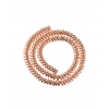 Perles Tripoli - champagne - Bracelet sur mesure