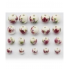 Perles Sydney - rose et blanc - Bracelet sur mesure