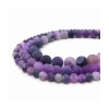 Perles Moroni - violet - Bracelet sur mesure