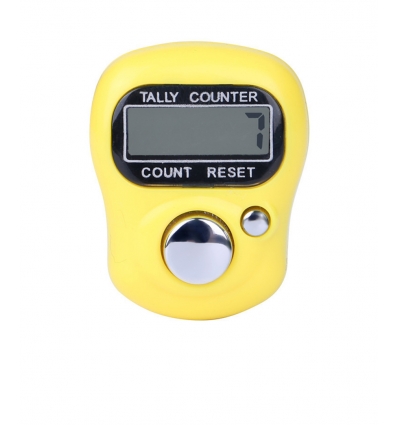 Tasbih électronique - jaune