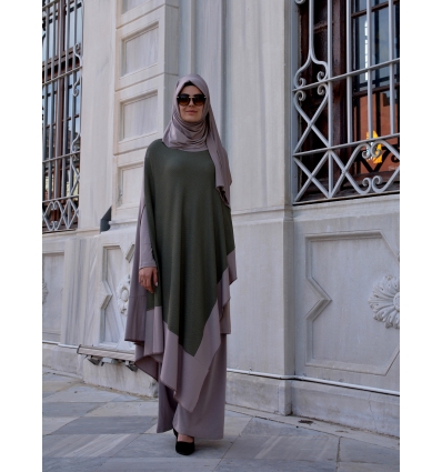 robe bicolore